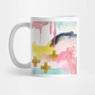 Three Wisemen Abstract #watercolor #painting Mug